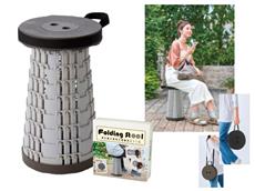 コンパクト伸縮式スツール １個