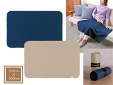 再生PET生まれのベルト付きブランケット