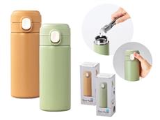 やさしいカラーの真空保冷温ボトル300ml １個