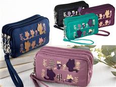 ネコファスナーポーチ 1個