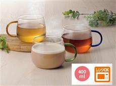 レンジOK耐熱ガラスマグ １個