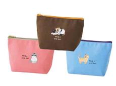 ネコ派のあなたに　にゃんこポーチ　1個