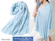 エンボス涼感ワイドタオル １個