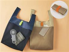 メッシュポケット付きエコバッグ