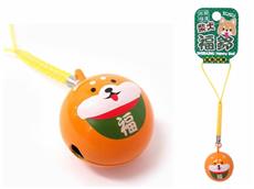 鈴ストラップ(柴犬)　1個